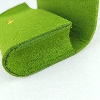 Sac de rangement en feutre polyester pour lunettes et lunettes de soleil, grande capacité, portable, toutes saisons, vente en gros