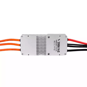 Contrôleur de vitesse électrique T-MOTOR FOC ESC V200A 14S pour hélicoptère, avion, VTOL, ailes fixes, moteur 20KG, réponse rapide PWM CAN - Product Image 2