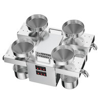4 Kop Automatische Schroef Olie Persmachine Pinda Olie Sesamolie Amandel Kleine Multifunctionele 220V 110V