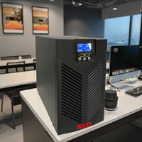 UPS de Alta Calidad MAXI Monofásico 220V 3KVA/2700W, Sistema de Alimentación Ininterrumpida de Alta Frecuencia con 6 Baterías de Plomo-Ácido Integradas de 72VDC