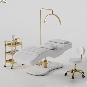 2026 Pronnebeauty venta al por mayor cosmético Spa portátil clásico marrón <span class=keywords><strong>Edda</strong></span> personalizado belleza cama de pestañas - Product Image 6