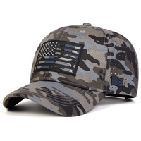 Casquette de baseball de haute qualité avec drapeau américain, perforations laser, maille respirante, protection solaire, style tendance, pour usage quotidien en extérieur