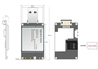 Modem 4G EC25-EUX USB V2.0 Dongle, Dongle 4G EMEA/Thaïlande avec module EC25-EUX
