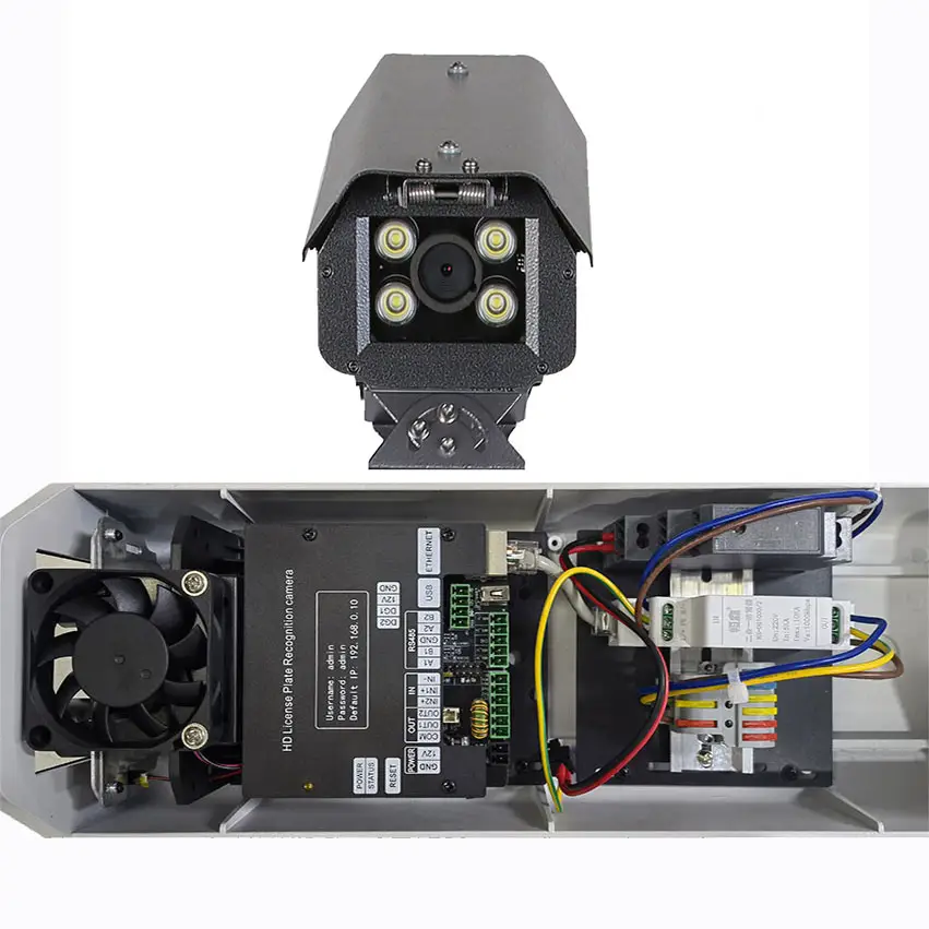 Считыватель номерного знака Anpr Ipr с камерой для считывания номерного знака