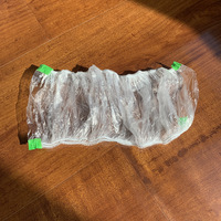 Housse de siège en plastique transparent blanc LDPE en gros pour voitures, housses jetables pour voitures, housse de volant