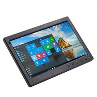 Moniteur de surveillance LCD de bureau 101 pouces VGA, dalle TN, 75 Hz, temps de réponse 0 ms, écran portable ultra-clair, beige, garantie 1 an
