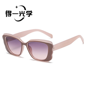De Yi <b>Optics</b> Butterfly Frame Sunglasses Black UV400 Unisex Outdoors Fashion - Product Image 3