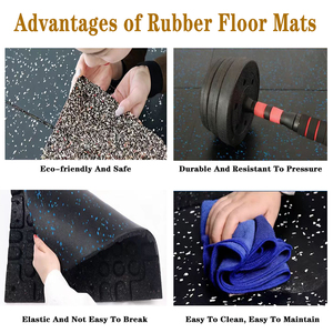 <span class=keywords><strong>กระเบื้อง</strong></span><span class=keywords><strong>ยาง</strong></span>คอมโพสิตความหนาแน่นสูง คุณภาพดี สีขาว ผสมเม็ดยาง EPDM สำหรับพื้นยิมและสถานที่ฝึกซ้อม - Product Image 5