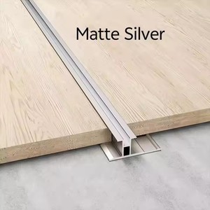 Profil Transisi Panel Dinding Kontemporer Bentuk H dari Aluminium ALK, Lis Dekoratif Logam untuk Pemasangan Ubin, Tahan Air dan Awet - Product Image 3
