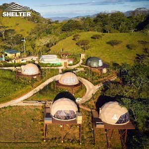 Shelter Dome-Projekt in Costa Rica Hotel Geodätische Kuppelzelte Luxus-Glamping-Zelte mit Bad - Product Image 1