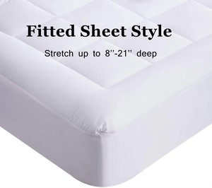 Protector de Colchón Impermeable Acolchado para Bebés, Tamaño King, de Poliéster, Venta Caliente OEM - Product Image 3