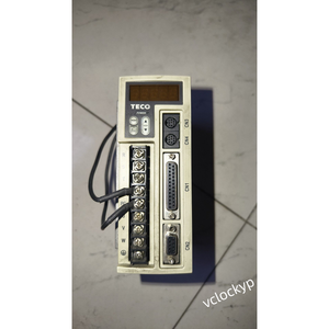 1 ชิ้น ใช้แล้ว ถอดประกอบได้ TECO 400W ตัวควบคุมเซอร์โว JSDEP-15A - Product Image 1