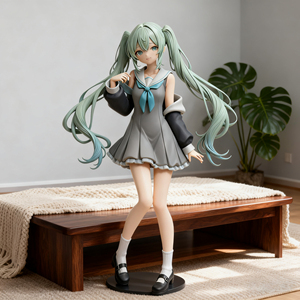 Personnalisé 24cm Japon Anime <span class=keywords><strong>Hatsune</strong></span> Mikues Pvc Chiffres Mikus Résine Figure Aveugles Boîtes De Bureau Voiture Anime Figurines En Gros - Product Image 1