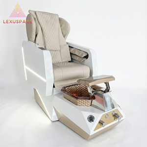 Sillón de Pedicura Eléctrico de Lujo con Diseño Nuevo 2026, con Bomba de Drenaje para Salón de Belleza - Product Image 3