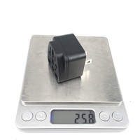 Adaptateur de prise d'alimentation de voyage ue/royaume-uni/AU/IN/CN/JP/asie/italie vers états-unis/Canada