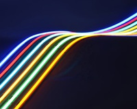 Bande LED COB colorée IP20 8mm 480LEDs 12/24V 5W 10W 15W Tira De Luz Led Luces Led Strip Light