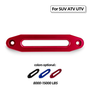 Cnspeed Aluminum Winch Rope Guide <b>Bracket</b> Blue For Off-Road Vehicle - Product Image 3