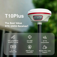 Récepteur GPS RTK laser Comnav Sino GNSS T300 d'occasion, compatible avec N3 N5 T10Plus Jupiter Mars Pro pour la topographie terrestre professionnelle