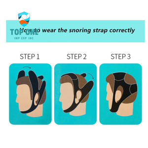 TopOne nuevo neopreno Anti ronquidos dejar de roncar correa de barbilla cinturón Anti Apnea solución soporte para dormir CINTURÓN DE Apnea herramientas de cuidado para dormir - Product Image 6