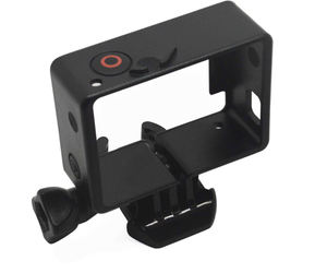 Borde de protección de marco lateral estándar de cámara de acción (con botón) con base móvil y tornillo largo se aplica a Gopro <span class=keywords><strong>Hero3</strong></span> + /3/4 - Product Image 4