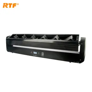 RTF prix disco dj 6 yeux rgb couleur gros faisceau pointeur laser tête mobile lumière équipement de scène lumières disco à vendre