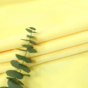 Terciopelo elástico <span class=keywords><strong>de</strong></span> terciopelo elástico suave al tacto <span class=keywords><strong>de</strong></span> cristal tejido <span class=keywords><strong>de</strong></span> felpa corta <span class=keywords><strong>de</strong></span> poliéster 100% 190Gsm al por mayor para ropa y forro <span class=keywords><strong>de</strong></span> invierno - Product Image 5