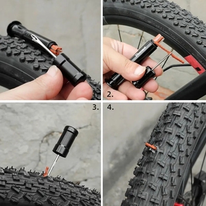 Deemount original vélo <span class=keywords><strong>Tubeless</strong></span> outil de réparation de <span class=keywords><strong>pneu</strong></span> <span class=keywords><strong>pneu</strong></span> perceuse <span class=keywords><strong>crevaison</strong></span> pour réparation urgente sans colle en option bande de caoutchouc - Product Image 3