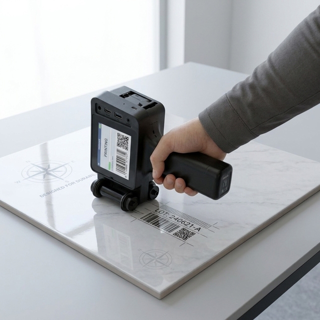 Portable Mini Handheld Inkjet Printer for Packaging Carton Logo Maker All Materials Inkjet