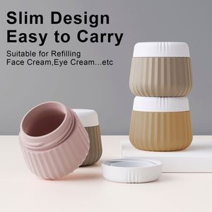 Kit de flacons de toilette personnalisés avec logo, 30 ml, avec couvercle à vis, boîte à crème pour le visage, étui cosmétique, contenants de voyage étanches - Product Image 4