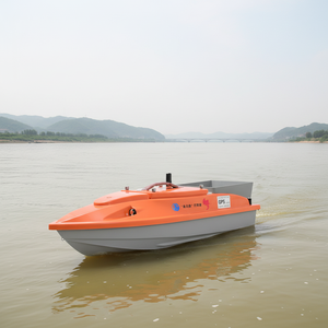 Yuerlang Chengfeng <span class=keywords><strong>Bateau</strong></span> à appâts avec sondeur de poissons, double moteur, en plastique, 12V, télécommande <span class=keywords><strong>GPS</strong></span>, capacité de charge de 6 kg, vitesse maximale de 8,0 mph, automatique - Product Image 4