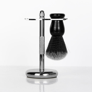 Pinceau de Rasage Synthétique pour Hommes en Gros, Outil de Voyage, Cadeau de Saint-Valentin, Outil de Salon de Coiffure - Product Image 4