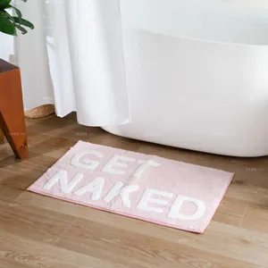 Çıplak banyo paspas lüks yumuşak emici paspaslar banyo küçük yıkanabilir kapı halı duş küvet için 20 "x 31"