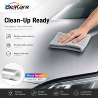 BEIKARR Rouleau de film de protection de peinture (PPF) en TPU mat auto-cicatrisant anti-rayures couleur satinée pour carrosserie automobile, vente en gros, approvisionnement en vrac