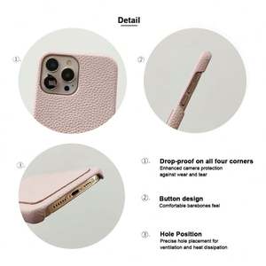 หนังโทรศัพท์มือถือสําหรับIphone 15 14 13 12 11 Xr Xs Max Pro Plusหลายสีกระเป๋าสตางค์หรูหรากรณีSjk459 Laudtec - Product Image 5