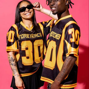 Tonton Sports T-shirt en maille douce personnalisé de qualité supérieure Design graphique élégant T-shirts de <span class=keywords><strong>football</strong></span> pour hommes Maillots de <span class=keywords><strong>football</strong></span> américain pour hommes - Product Image 1