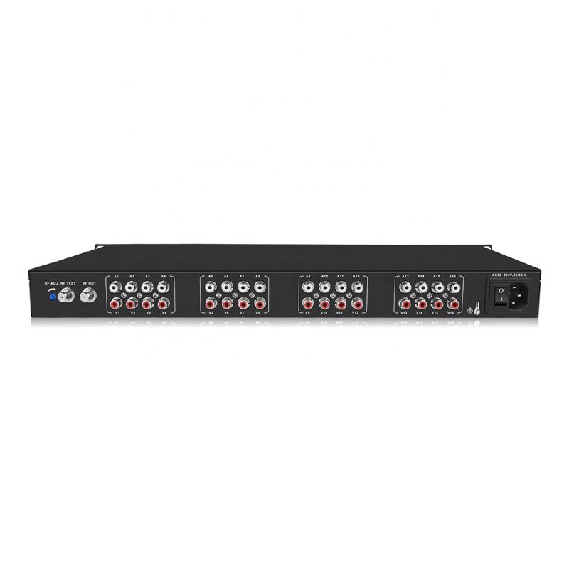 CATV Headend 16in1 PAL/NTSC Analog Modulator