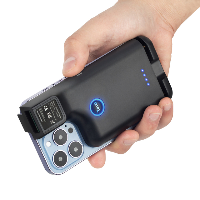 Back Clip Design 2D Wireless Code Barcode Portable Scanner 3 in 1 Connection Tera Mode 0013 with Battery Level Indicator