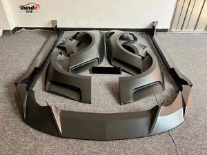 Kit carrosserie large CD de haute qualité en PP pour Ford <span class=keywords><strong>Mustang</strong></span> 15-17, comprenant une lèvre avant, des extensions d'ailes, des jupes latérales et un diffuseur arrière - Product Image 5