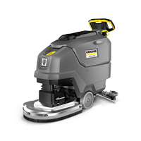 Autolaveuse compacte professionnelle BD 50/55 C Classic Bp Karcher, autolaveuse durable avec tête de brosse en aluminium