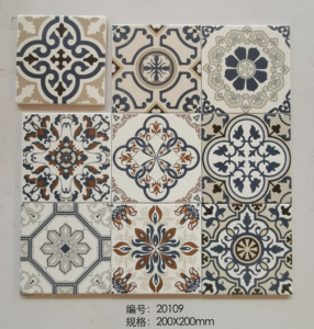 200 moderno x 200mm arti e mestieri piastrelle in ceramica rustica superficie opaca con struttura in pietra per applicazioni di pareti e pavimenti interni - Product Image 2