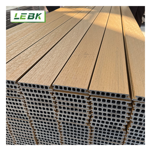 Mẫu miễn phí Durable gỗ composite sàn ngoài trời Patio gỗ WPC decking đau khổ tếch liền mạch decking gạch cho bên ngoài - Product Image 5