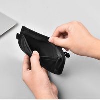 Pochette à clés multifonctionnelle légère en X-Pac imperméable, porte-cartes RFID, étui pour écouteurs et porte-monnaie pour documents