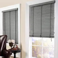 Standard 2 Inches Size Wood Faux Wooden Venetian Blinds