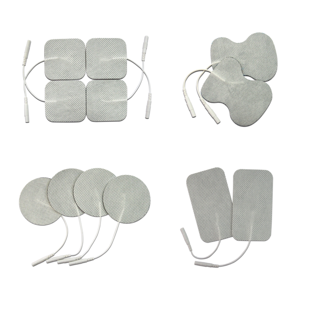 2025 XFT Wholesale Tens Ems Accessories Non-Woven Reusable Electrodes Pads for Body Physical Massage Medical Materials