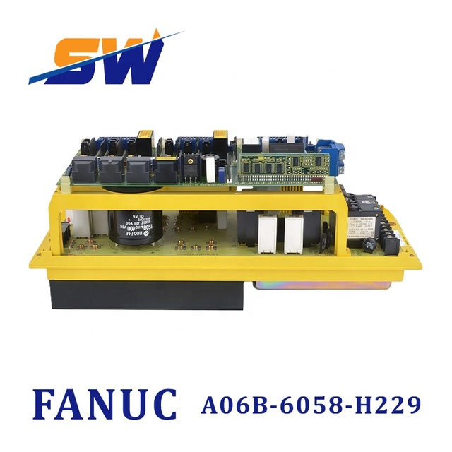 A06B-6058-H229 FANUC Robot Drive Servo Amplifier Module Brand Original in Stock Low Price