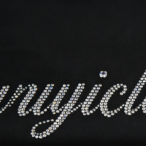 Men's Unisex <b>Y2K</b> Rhinestone T-<b>Shirt</b> Boxy Oversized Drop Shoulder Washed Cotton Streetwear Custom Logo OEM Manufacturer Wholesale - Product Image 3