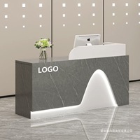 Caissier moderne Petite table de bar Vêtements minimalistes Supermarché Salon de beauté et de coiffure Entreprise Réception