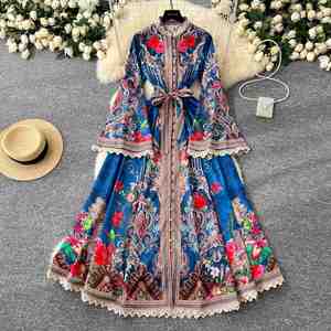 Maxi <span class=keywords><strong>abito</strong></span> Casual in Chiffon alla moda 2025 da donna bellissimo <span class=keywords><strong>lungo</strong></span> per il giorno lavabile <span class=keywords><strong>a</strong></span> prezzi ragionevoli per la primavera estate autunno inverno - Product Image 2