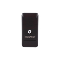 Sistema Inalámbrico de Llamada para Restaurantes, 16 Pagers Negros, Sistema de Llamada para Camareros para Cafeterías, Tiendas de Postres, Food Trucks y Puestos de Comida