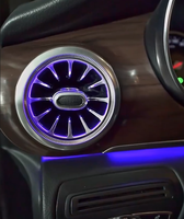 Kit d'éclairage d'ambiance LED 64 couleurs W447 pour Mercedes Benz Classe V V260 Vito, bande lumineuse intérieure, accessoires de ventilation, kits de mise à niveau